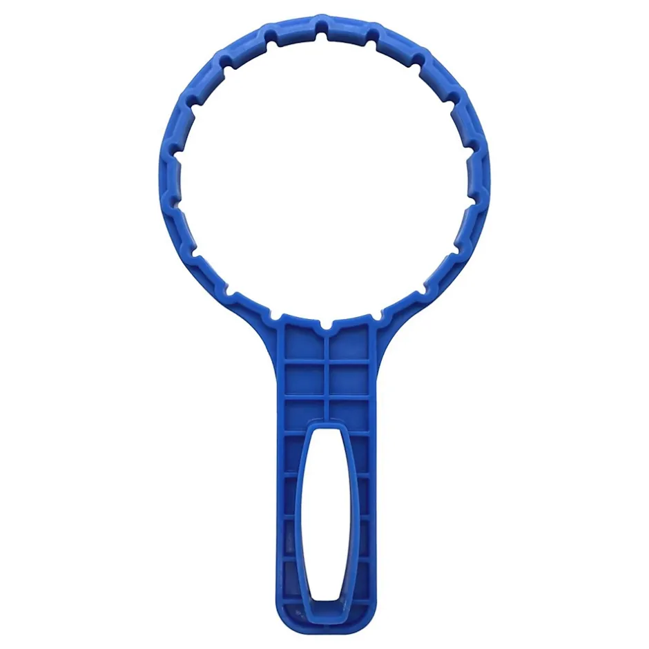 Double Porte Filtre à Eau 9"3/4 avec Cartouche 20microns Raccord 3/4" - 20/27 Filtre Domestique Fabriqué en France-Toodo