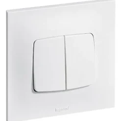 Double poussoir Neptune Blanc-Legrand New