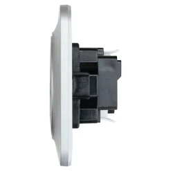 Double prise avec terre prêt câblée Espen aluminium composable-Jacobsen Hot