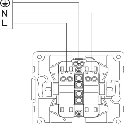 Double prise en saillie blanc complet^ Discount