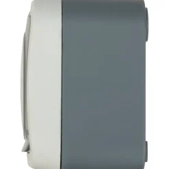 Double prise étanche en saillie gris complet-Jacobsen Online