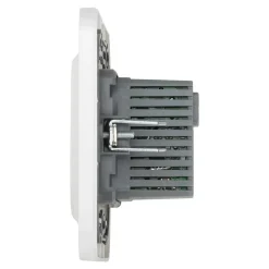 Double prise USB-A+C Kennet blanc complet-Jacobsen