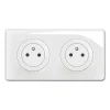 Double prises avec terre précablées Céliane blanc-Legrand Online
