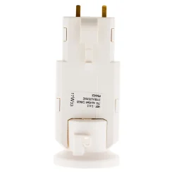Douille avec Fiche DCL 6A 250V B22 - Blanc --Zenitech Outlet