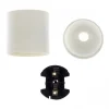 Douille Blanche E27 en Thermoplastique à Chemise Lisse Idéale pour Vos Créations DIY-Lnd Best