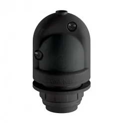 Douille d'extérieur noire E27 IP65 étanche pour câble textile^Lnd Best