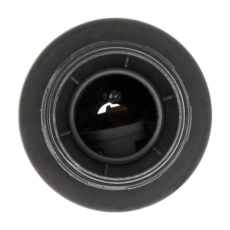 Douille E27 + bague - Noir --Zenitech Hot