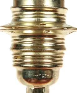 Douille E27 acier laitonné - Raccord diamètre 10mm - Lébénoïd-Lebenoid New