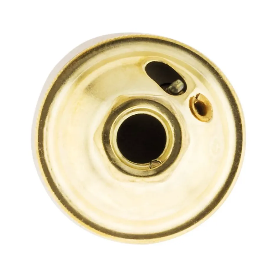 Douille E27 en laiton avec collerette porcelaine --Zenitech Outlet