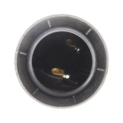 Douille lisse sans bague E27 - Noir --Zenitech New