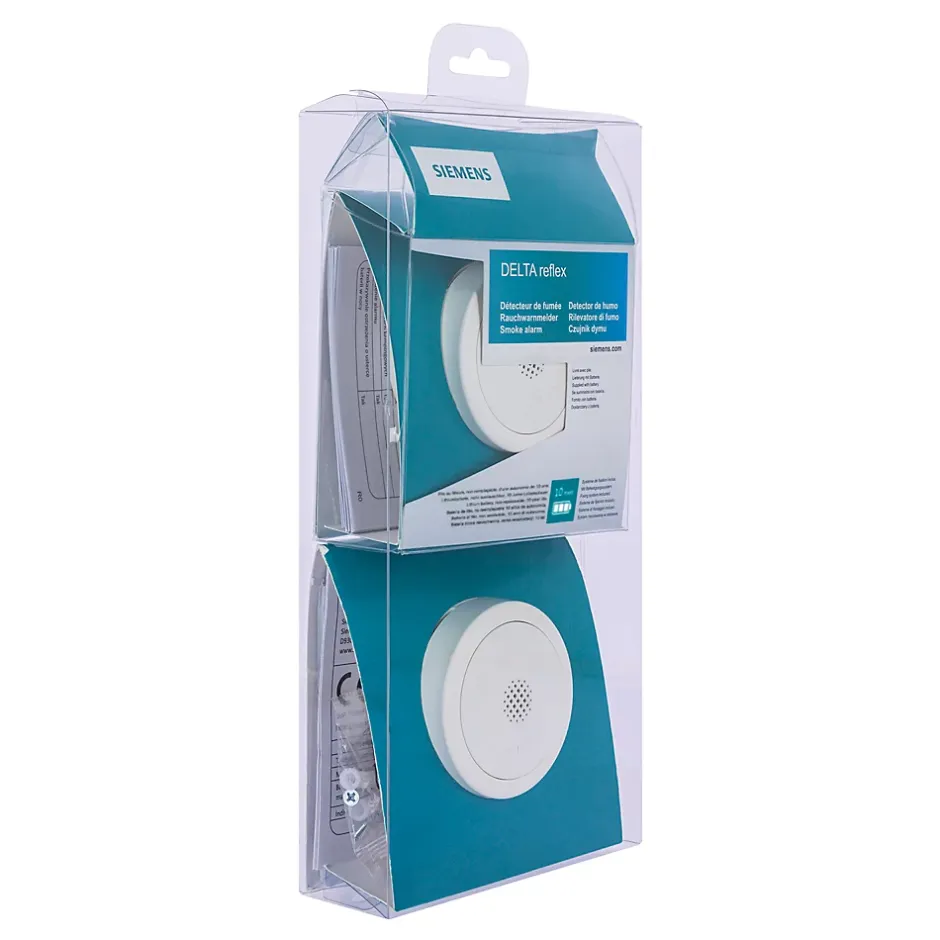 Détecteur de fumée 10 ans 5TC1292-7, lot de 2-Siemens Best