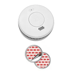 Détecteur de fumée CE EN14604 - Pile 3 ans remplaçable incluse + Kit de fixation magnétique^Kyf Online
