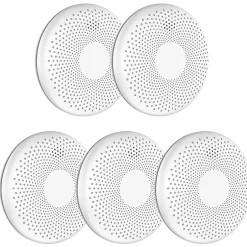 Détecteur de fumée et de monoxyde de carbone Safety Pro - Batterie 10 ans - Alarme incendie et CO - 5 pièces-Aroha Discount