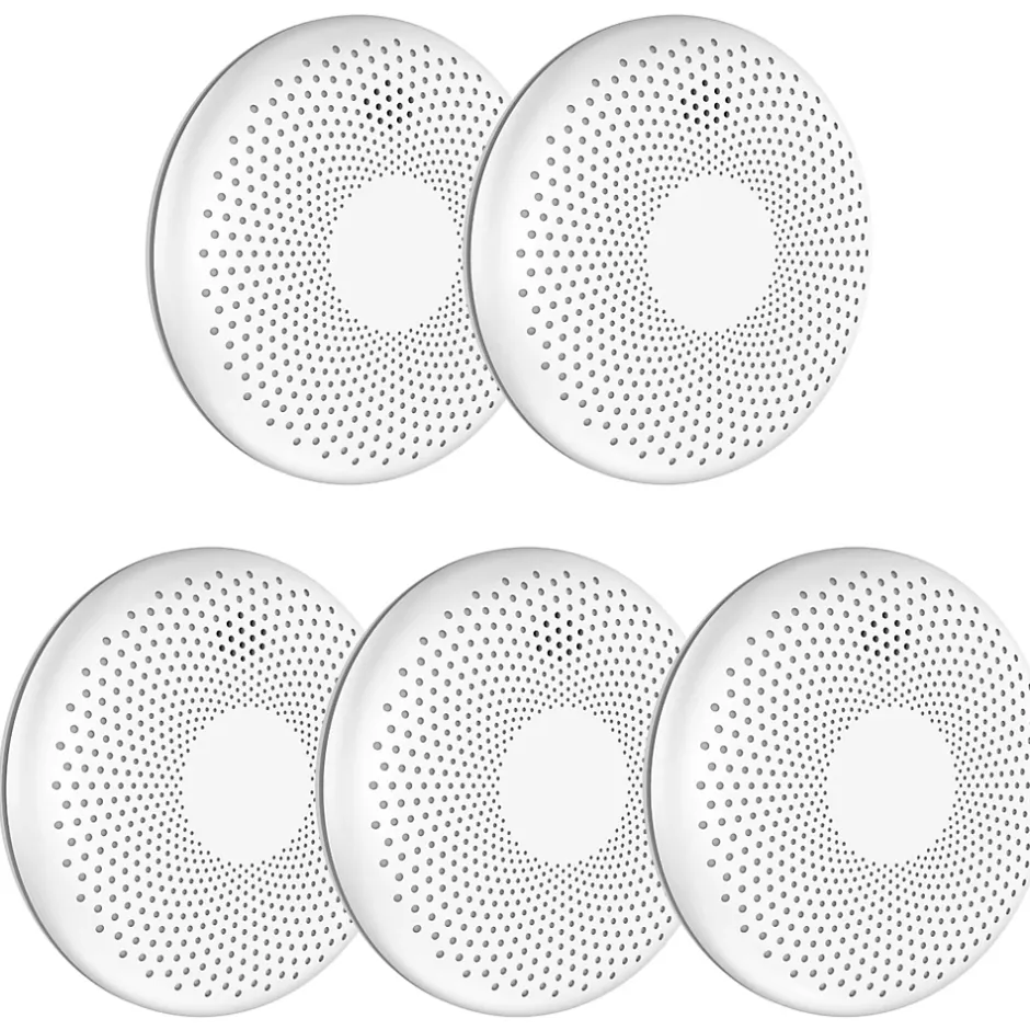 Détecteur de fumée et de monoxyde de carbone Safety Pro - Batterie 10 ans - Alarme incendie et CO - 5 pièces-Aroha Discount