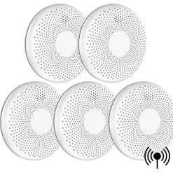 Détecteur de fumée et de monoxyde de carbone interconnecté Link - Alarme incendie et CO interconnectable - 5 pièces^Aroha Online