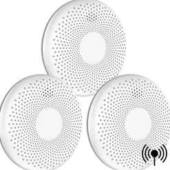 Détecteur de fumée et de monoxyde de carbone interconnecté Link - Alarme incendie et CO interconnectable - 3 pièces-Aroha Online