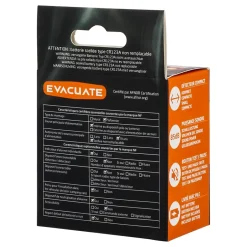 Détecteur de fumée Evacuate autonomie 10 ans 85 dB(A)- Hot