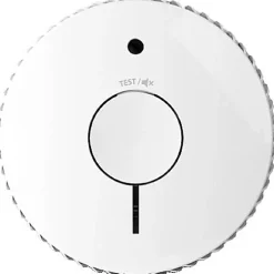 Détecteur de fumée FA-6115-INT à piles, capteur optique, alarme 85 dB, livré avec 2 piles AA et fixations.^FireAngel Hot