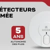 Détecteur de fumée 5Y29 autonomie 5 ans-Kidde Clearance