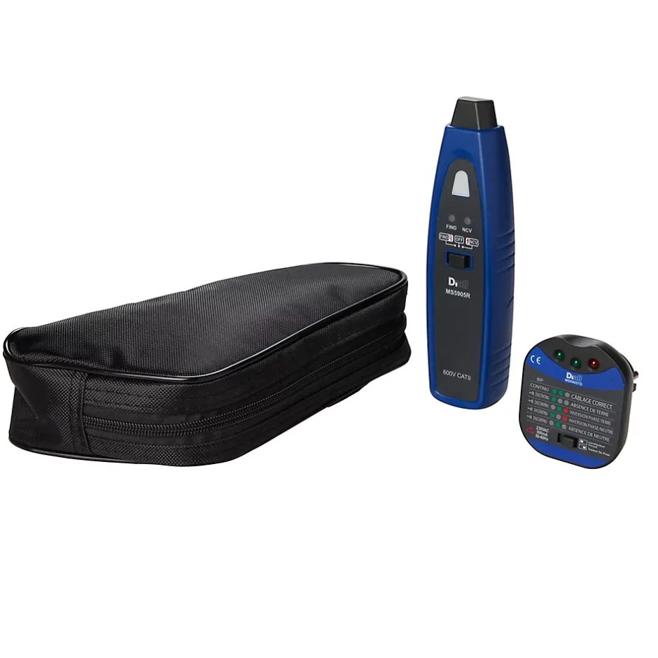 Détecteur de fusible - max 230V bleu et noir-Diall Hot