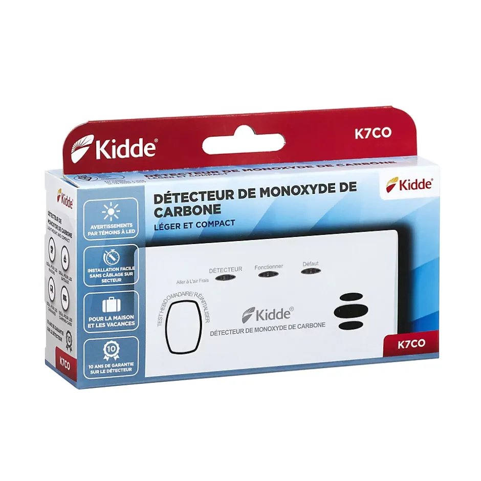 Détecteur de monoxyde de carbone 7CO-Kidde