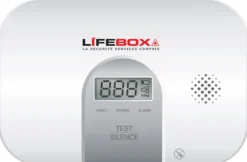 Détecteur de monoxyde de carbone digital Lifebox- Outlet