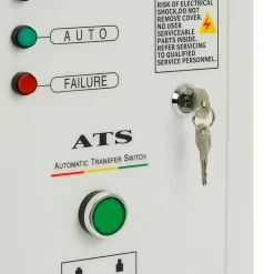 ATS commutateur de transfert automatique 3 phases jusqu'à 10kW, 400V tension de service, câble de commande 1,5m ATS inclus^Eberth New
