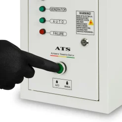 ATS commutateur de transfert automatique 3 phases jusqu'à 10kW, 400V tension de service, câble de commande 1,5m ATS inclus^Eberth New