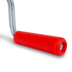 Spirale de nettoyage de tuyaux 3m de long et 9mm de diamètre pour tuyaux à partir de 40mm tête en forme de griffe de 20mm-Eberth Sale