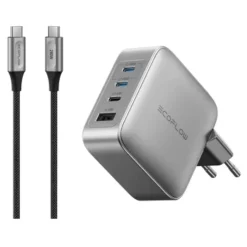 RAPID Pro Charger 140W - Chargeur GaN 4 ports, compact et puissant-EcoFlow