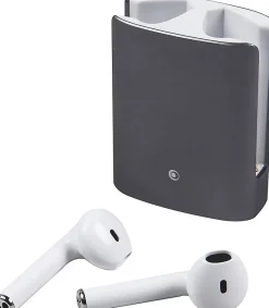 Ecouteurs connectés Bluetooth boîtier gris-BigBen Connected Outlet