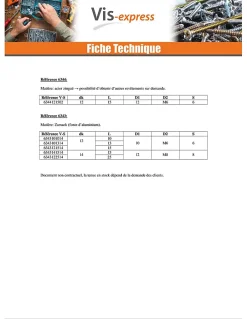 Ecrou Clé de 8 HC8 M8 14X22 Acier zingué 312 - 1500 pièces-Vis Express Sale