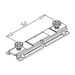 ECROU GALVA AVEC VIS POUR ATTACHE RIGIDE TUBE 62-Deprat Clearance