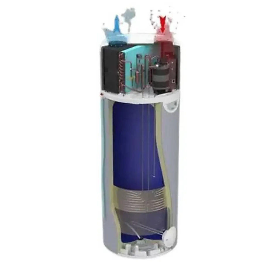 Edel Air 200 L - Chauffe-eau thermodynamique air/eau vertical - 353420 - Intuis^Auer Devient Intuis Best