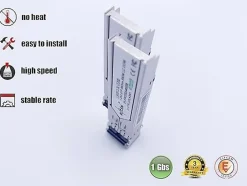 Elfcam - 2 Modules SFP 1,25 Gbps LC/UPC Duplex Multimode 850nm, 550m, Transceiver Fibre Optique Performant-Elfcam-shop Discount