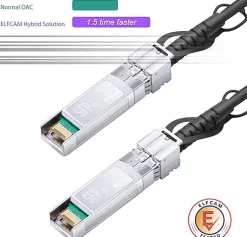 Elfcam - Câble DAC SFP+ à SFP+ 10Gb - 10m, Twinax Attache Directe, Haute Performance-Elfcam-shop Hot