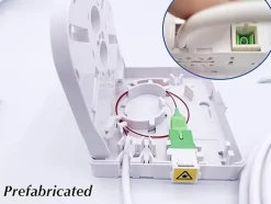Elfcam - 20m Câble Fibre Optique SC/APC à SC/APC, Simplex Monomode 4,0mm avec PTO, Rallonge Fibre sans Perte-Elfcam-shop Best