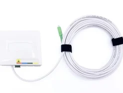 Elfcam - 10m Câble Fibre Optique SC/APC à SC/APC, Simplex Monomode 4,0mm avec PTO, Rallonge Fibre sans Perte^Elfcam-shop Outlet