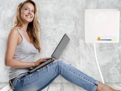 Elfcam - 15m Câble Fibre Optique SC/APC à SC/APC, Simplex Monomode 4,0mm avec PTO, Rallonge Fibre sans Perte^Elfcam-shop New