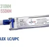 Elfcam - Module SFP BIDI 1,25 Gbps LC/UPC Monomode, DDM, 10 km, TX 1310/RX 1550, Compat. Cisco/Huawei/D-Link^Elfcam-shop Clearance