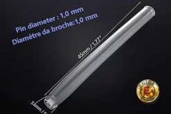 Elfcam - Smoove Transparent 60mm Lot 1000, Protection d'Épissure Fibre Optique Thermo-rétractable (Nanchon)-Elfcam-shop Clearance