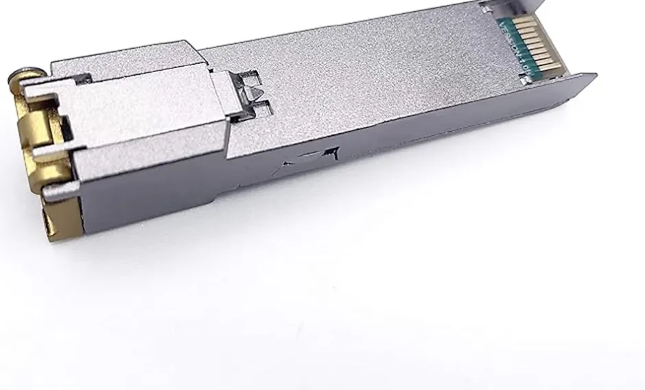 Elfcam - 1x Module SFP RJ45 Cuivre 1,25 Gbps - 10/100/1000Base-T, Transceiver Haute Compatibilité Multi-Rate^Elfcam-shop Online