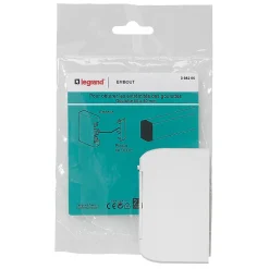 Embout gauche/droit pour goulotte Mosaic 80 x 50 mm^Legrand New