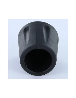 Embout rond envellopant caoutchouc vulcanisé Noir Pour Tube 28 à 29 - 1 pièce-Vis Express New