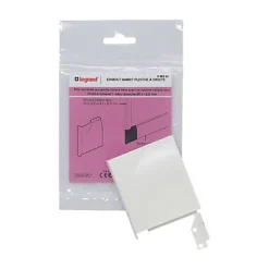Embout sabot droit pour plinthe CELIANE Déco blanc 82 x 12,5 mm^Legrand Discount