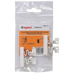 Embouts pour moulure 40 x 16 mm^Legrand Online