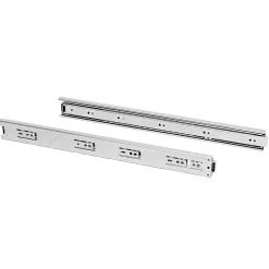 Emuca Jeu de coulisses à billes pour tiroir à sortie totale, hauteur 45mm, longueur 600mm, Acier, Zingué- Online