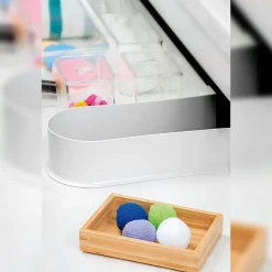 Lot de 10 Economiseurs de siphon de tiroir de bain, courbés, Plastique, Gris^Emuca Hot