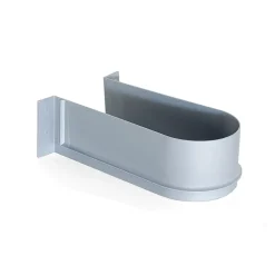 Lot de 10 Economiseurs de siphon de tiroir de bain, courbés, Plastique, Gris^Emuca Hot