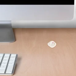 Lot de 10 interrupteurs à encastrer D21x21, Plastique, Blanc-Emuca New